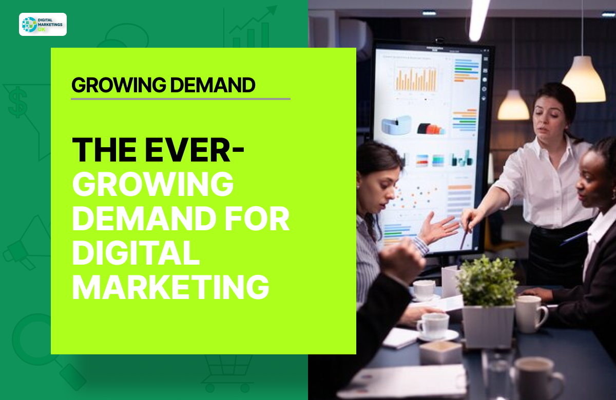 THE EVER- GROWING DEMAND FOR DIGITAL MARKETING